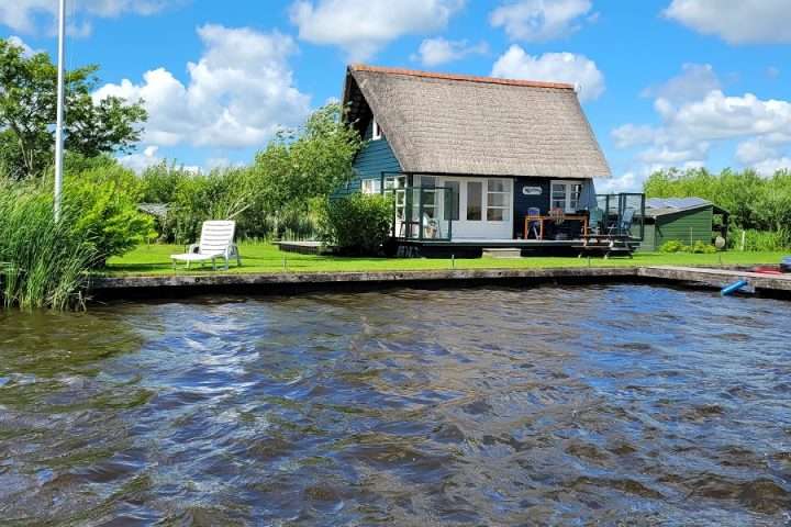 vakantiehuis aan het water