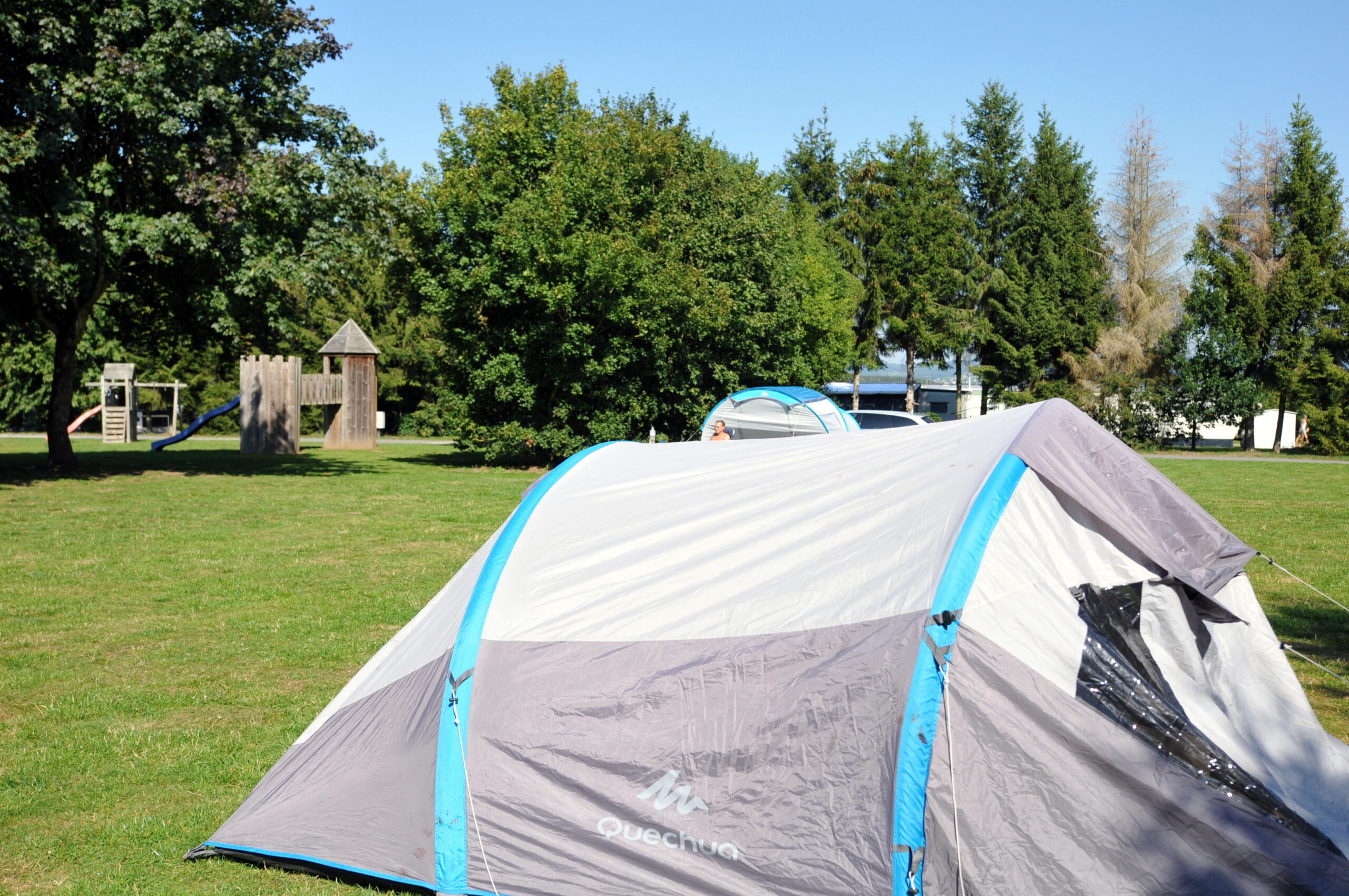 kamperen met tent ardennen