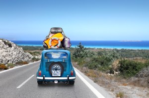 vakantie met auto